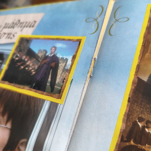 Harry Potter and the Philosopher's Stone Panini Sticker Album used, complete