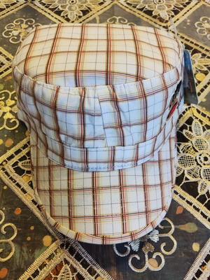 Paul Frank Army Hat new with Julius logo, checkered design