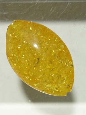 Authentic Baltic processed amber like new 28.9x18.35 mm 15.50 ct