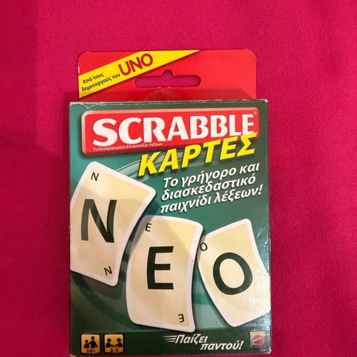 Scrabble Cards like new word game