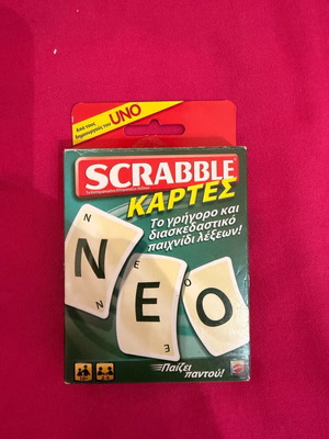 Scrabble Cards like new word game
