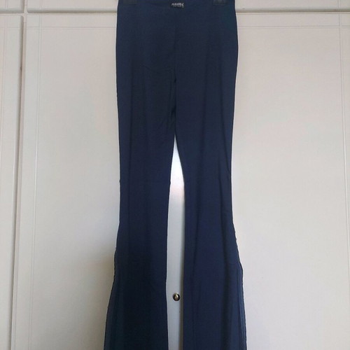 Paranoia women's blue flared pants size S like new
