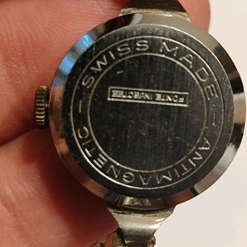 Vintage watch used Swiss made anti-magnetic