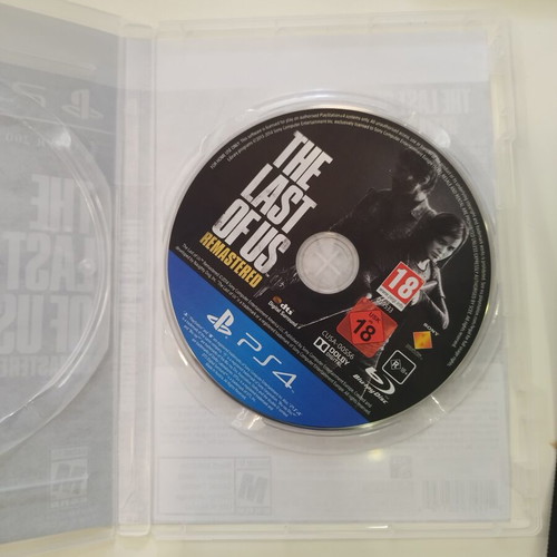 The Last Of Us Remastered PlayStation 4 game used, no original box