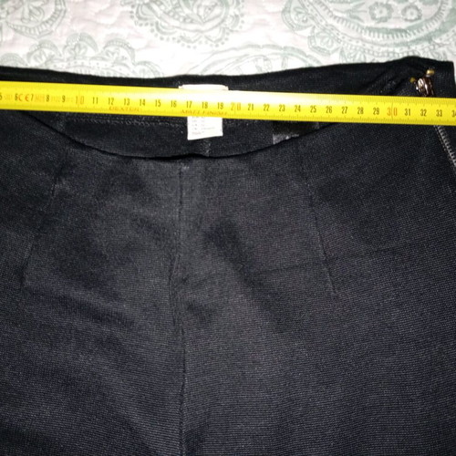 H&M black winter leggings XL used made of viscose