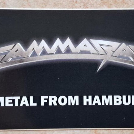 Gamma Ray Official 25th Anniversary sticker