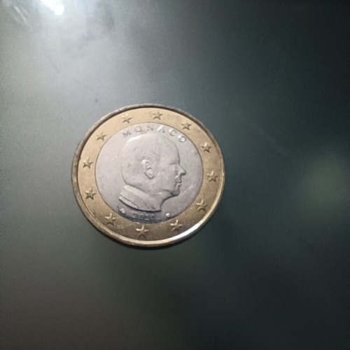Monaco 1 Euro coin 2020