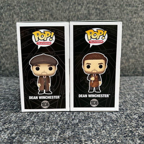 Funko Pop Supernatural Dean Winchester and Chase new