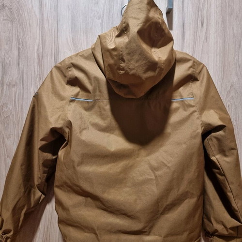 Quechua kids brown 3-in-1 jacket used, 123-130cm
