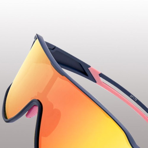 Rockbros 10134PL glasses for cycling and running with polarized lenses, new, blue