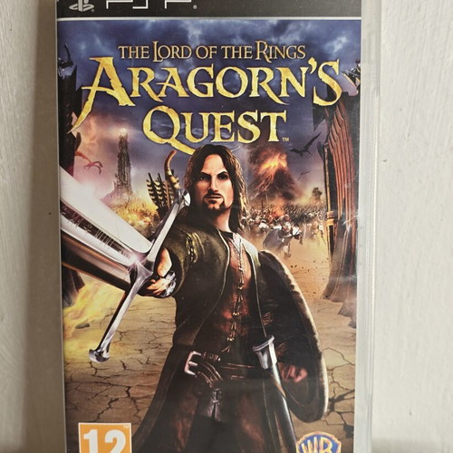 The Lord of the Rings Aragorn's Quest PSP game used