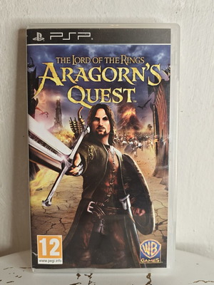 The Lord of the Rings Aragorn's Quest PSP game used