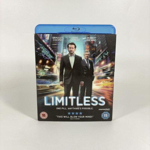 Limitless Blu-ray like new with English subtitles