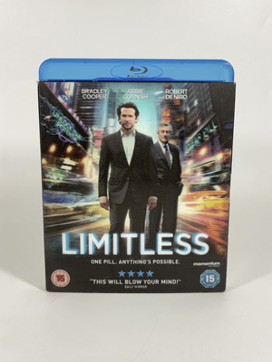 Limitless Blu-ray like new with English subtitles