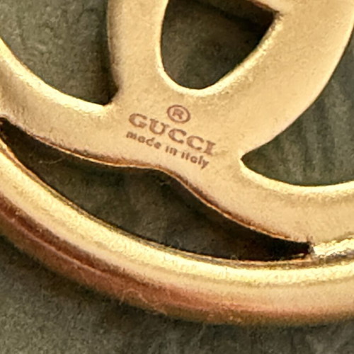 Gucci GG Hoop gold-tone earrings