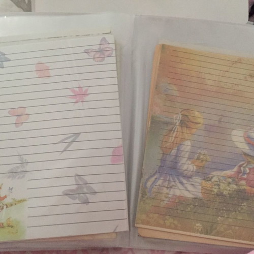 Correspondence sheets new, pack of 22 pieces