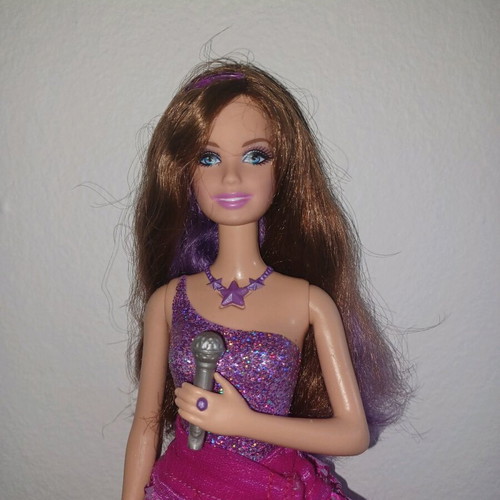 Barbie The Princesse and the Pop Star used from the movie without shoes