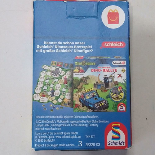 Yperatou Dinosaurs Schmidt card game used, complete