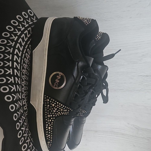 Pinko sneakers size 38, black, sport style, made in Italy