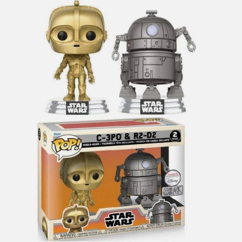 Funko Pop C-3PO & R2-D2 2-Pack like new