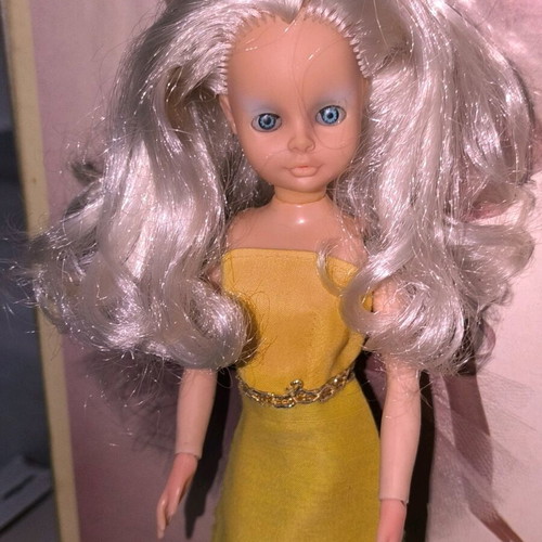 Bibibo vintage doll used with Porto Fino dress and carved shoes