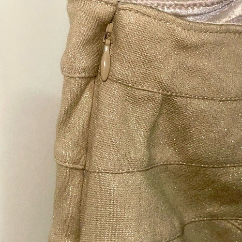 Excess golden dress size L new