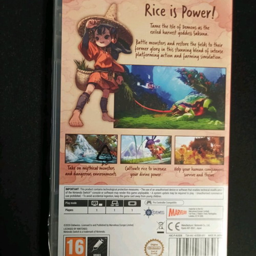 Sakuna Nintendo Switch new