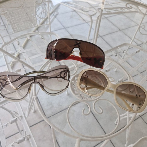 Sunglasses used, 3 pairs Just Cavalli, Roberto Cavalli & Guess by Marciano