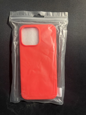 Iphone 15 Pro Max red plastic case new