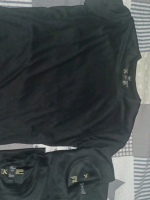 Αθλητικά T-shirt UK καινούργια, πακέτο 3, μέγεθος L, μαύρα