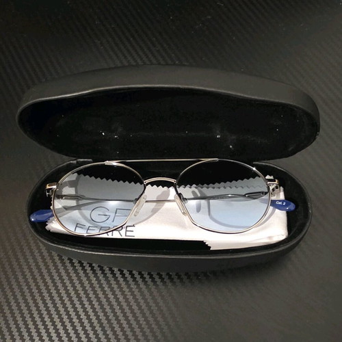 GF FERRE Sunglasses New Turquoise and Silver