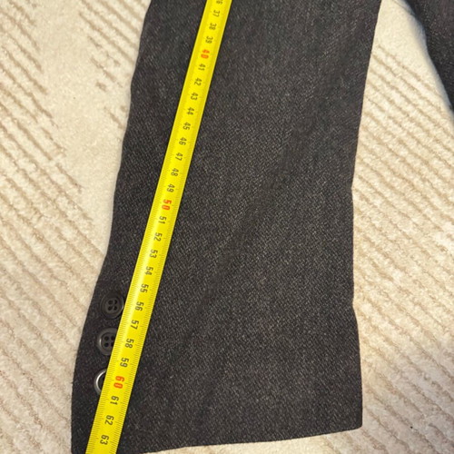 Men's jacket like new, black and gray