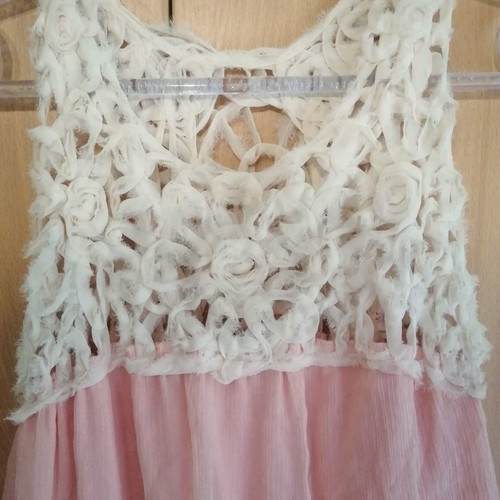 Φόρεμα I&D Colors ροζ, One Size, φορεμένο 2 φορές