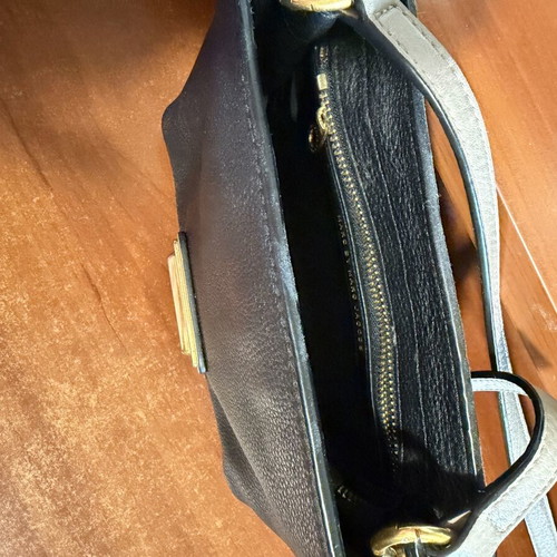 Marc by Marc Jacobs shoulder bag like new, black and white synthetic leather