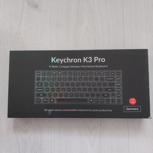 Keychron K3 Pro mechanical keyboard new, Bluetooth wired, QMK programmable
