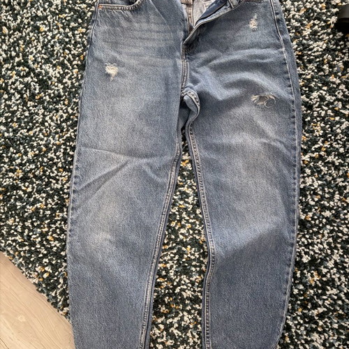 Mom Jeans Bershka blue like new, size S