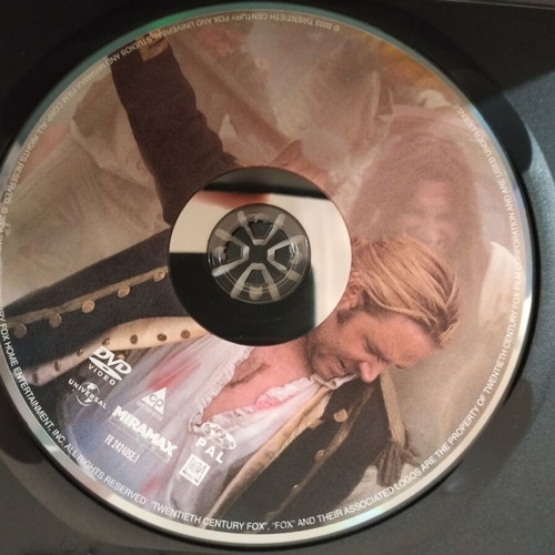Master and Commander DVD used