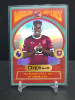 Καρτα Topps Merlin 2026 Loum Tchaouna Merlin Says Burnley FC καινούργια