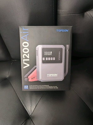 Topdon V1200 Air new Jump Starter and Air Compressor