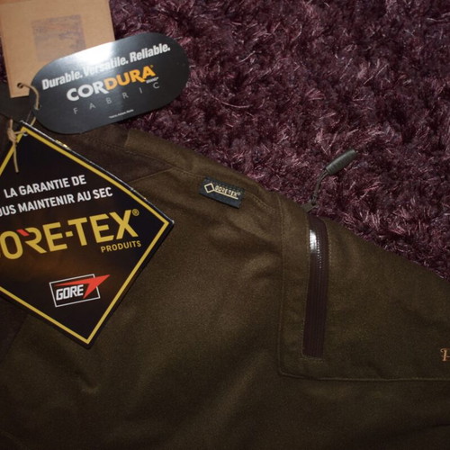 Harkila Tuning Gore tex jacket and pants new, size L, green and brown