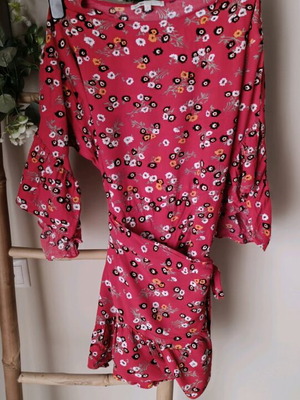 Maje dress red floral size Small like new