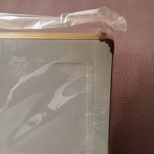 Wedding photo album new with 50 pages and leather-like texture