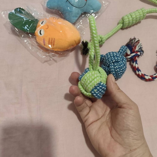 Dog toys new, pack of 7 for small dogs