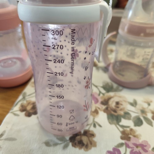 Chicco Perfect 5 baby bottle 150ml, Nuk Classics First Choice Bambi training bottle 150ml, Nuk First Choice training bottle 300ml