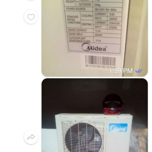 M Idea Air Conditioner 48000 BTU used for large spaces
