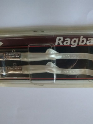 Raglou Ragbar silicone lures 120mm 25gr new, set of 2