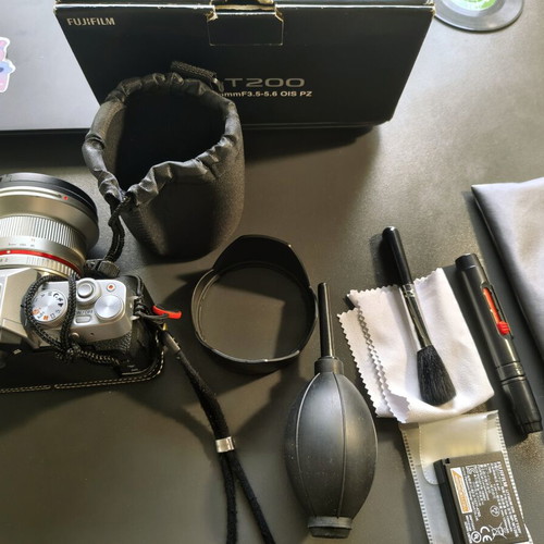 Fujifilm XT-200 camera body with Samyang 12mm f/2.0 NCS lens