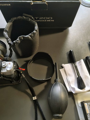 Fujifilm XT-200 camera body with Samyang 12mm f/2.0 NCS lens