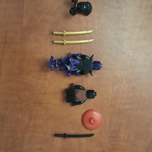 LEGO Ninjago Overlord (Crystallized) & Stone Army Warrior figures