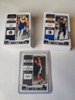 Base Set 2023-24 Panini-Contenders Basketball καινούργιο, 100 κάρτες